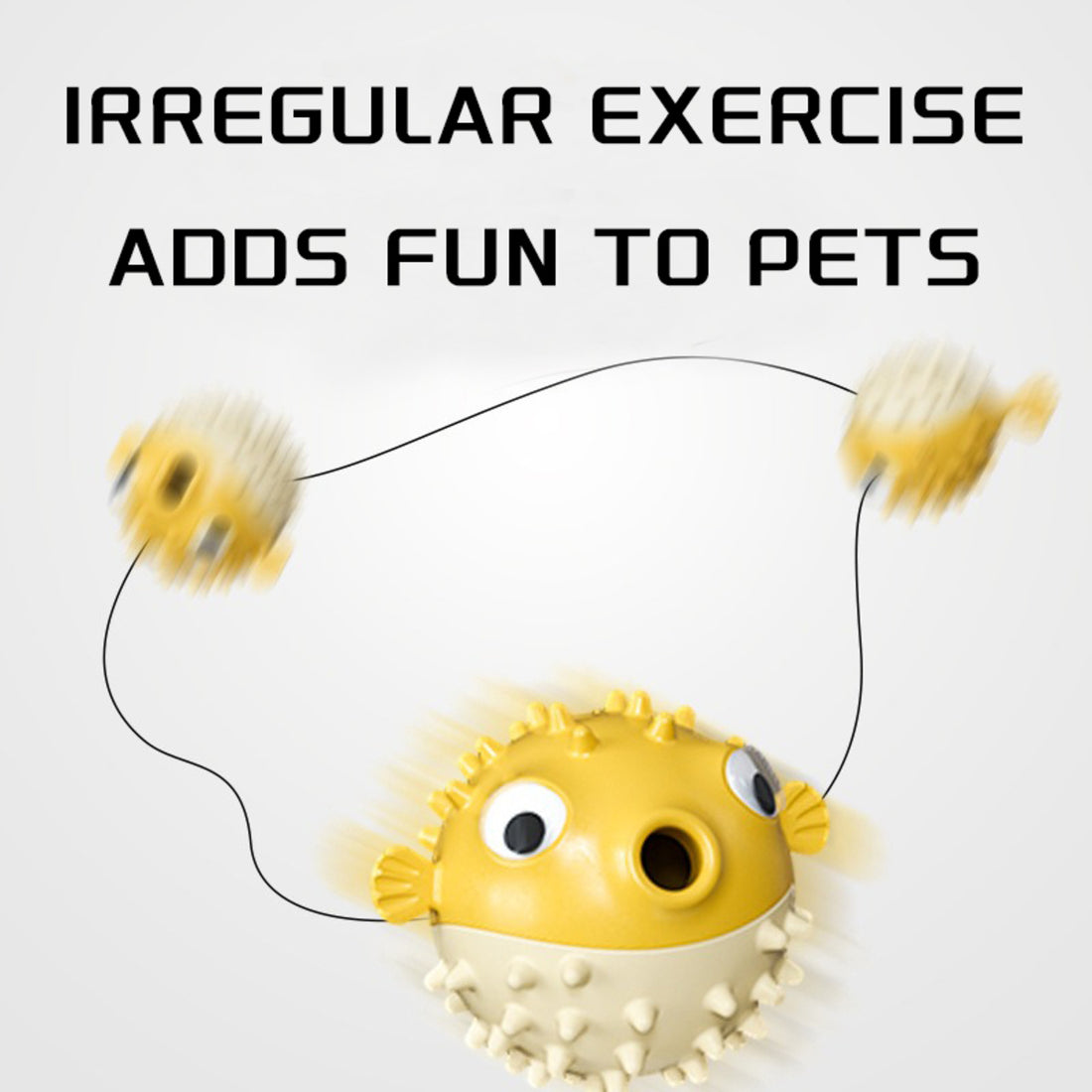 Durable Fish-Shaped Squeaky Dog Toy