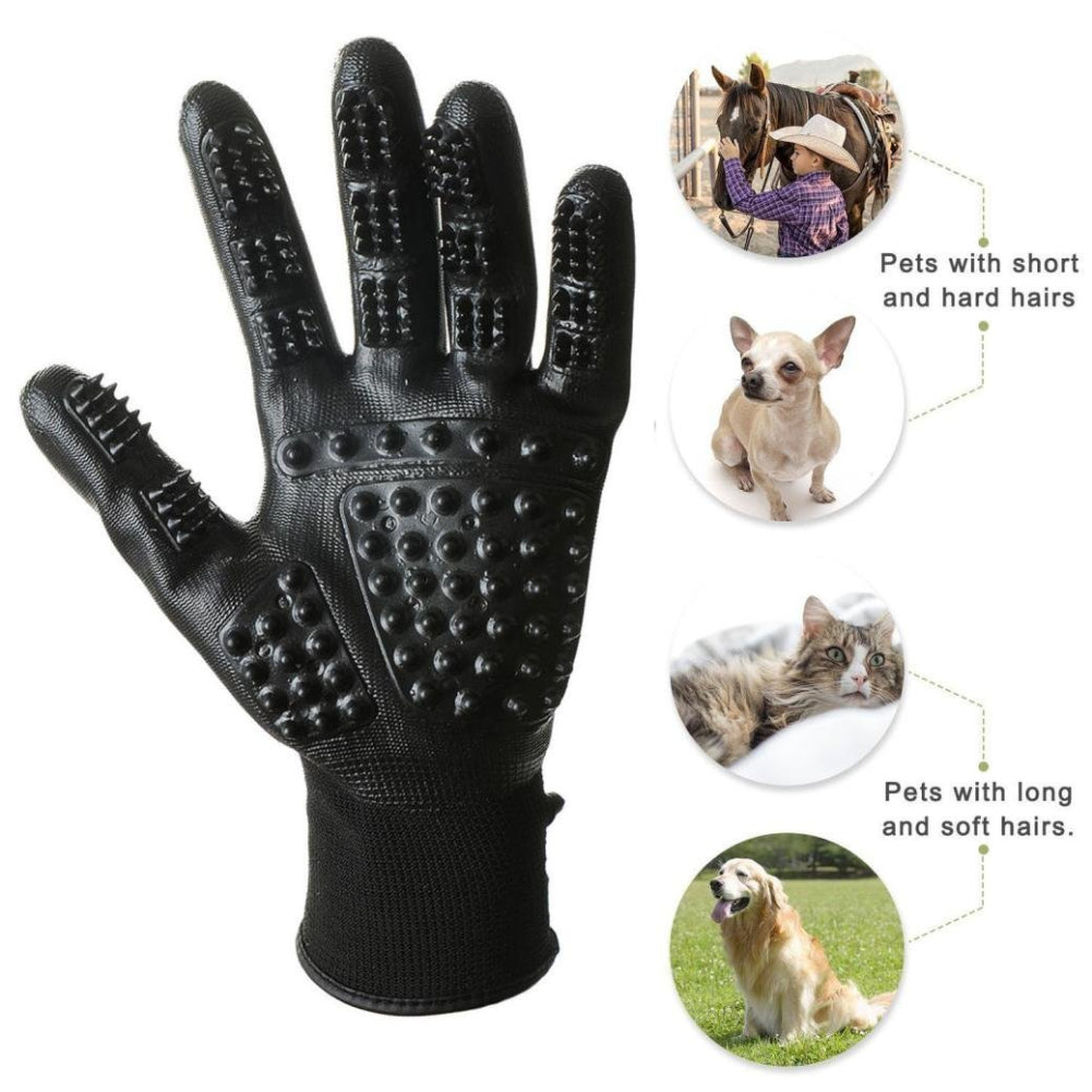 Pet Hair Removal Grooming Glove