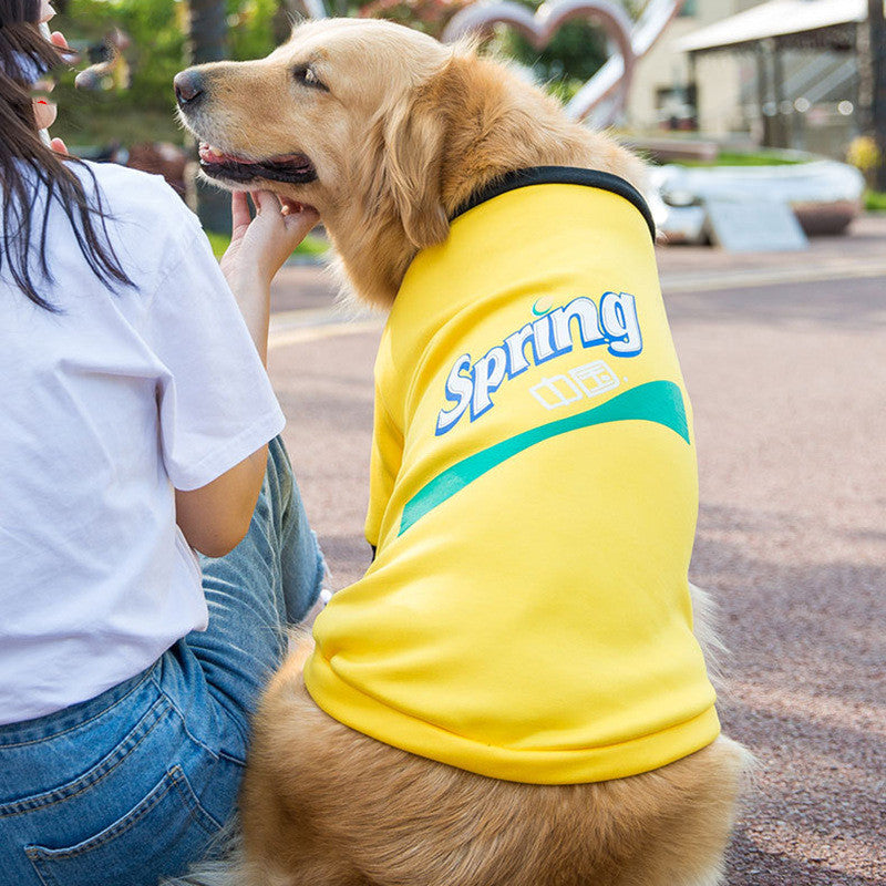 Spring Fleece Sweater for Medium & Large Dogs
