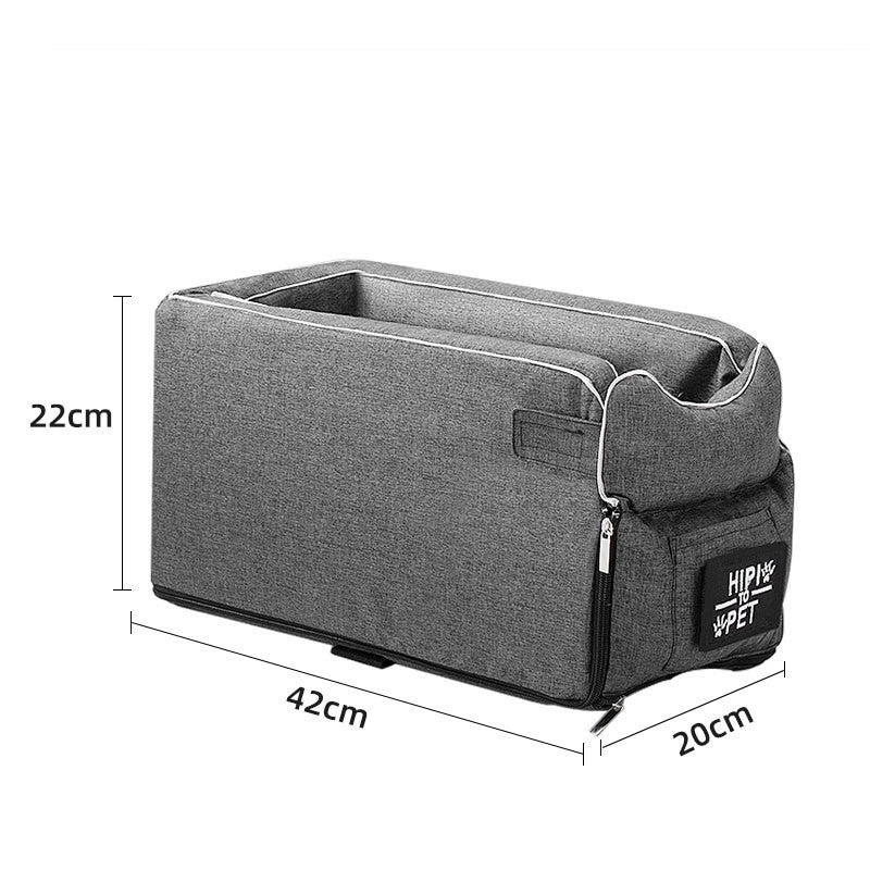 Car Safety Pet Bed & Travel Carrier