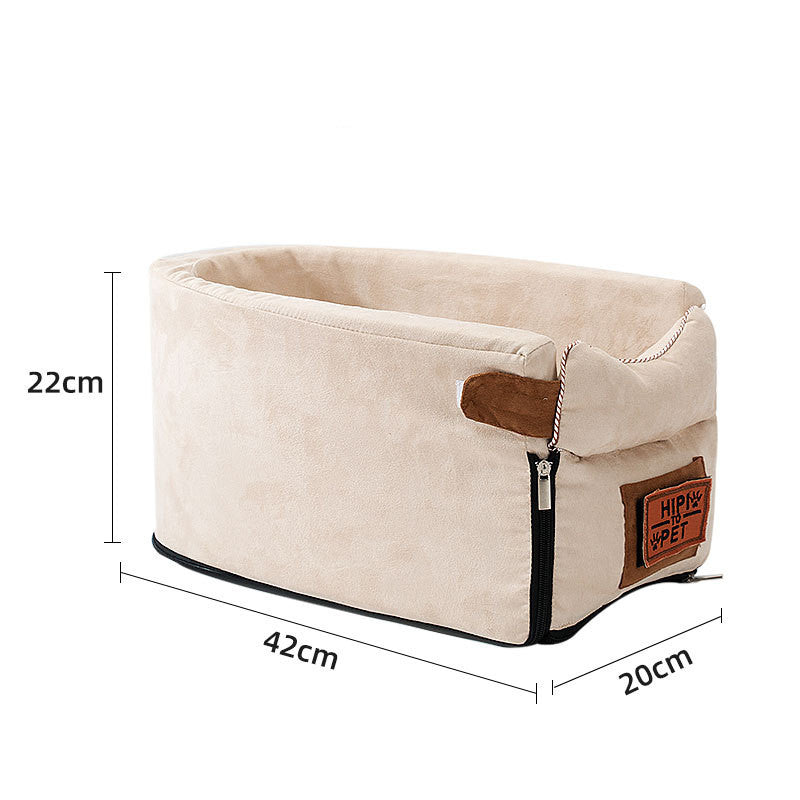 Car Safety Pet Bed & Travel Carrier