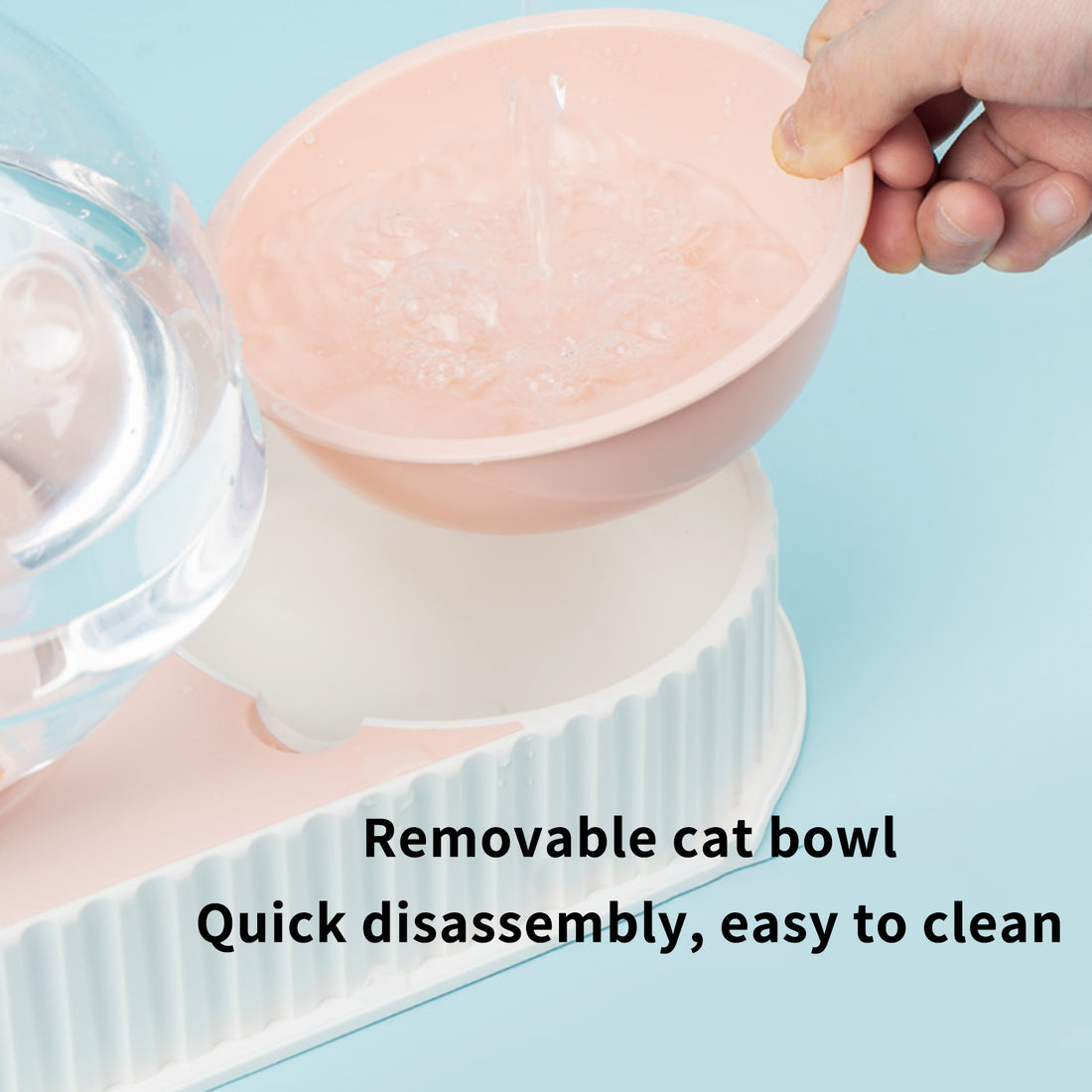 Automatic Pet Feeding & Water Bowl