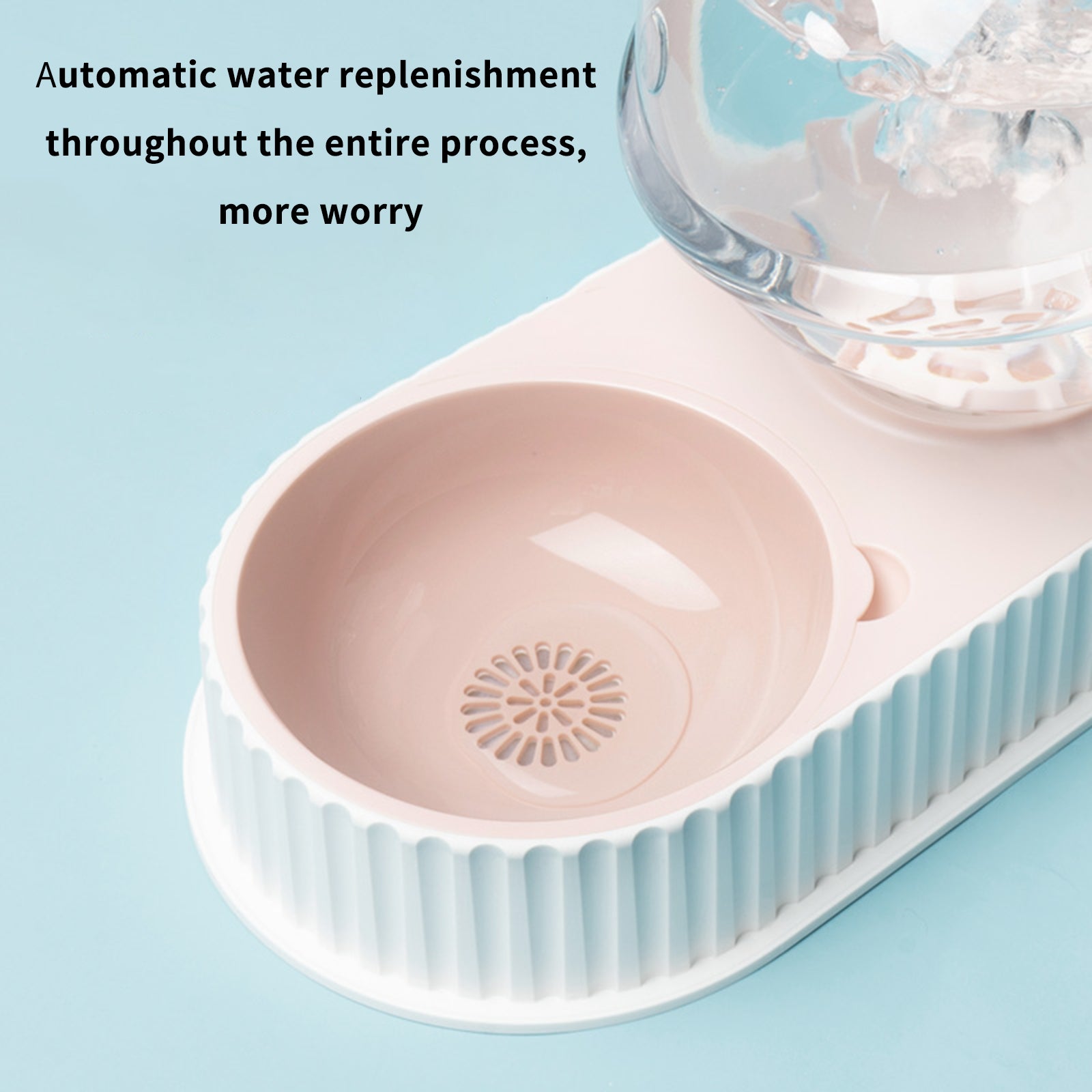 Automatic Pet Feeding & Water Bowl