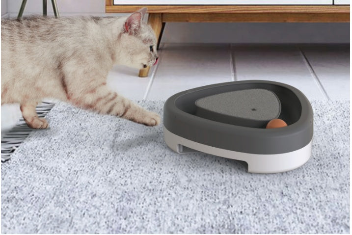 Electric Triangle Cat Turntable Toy