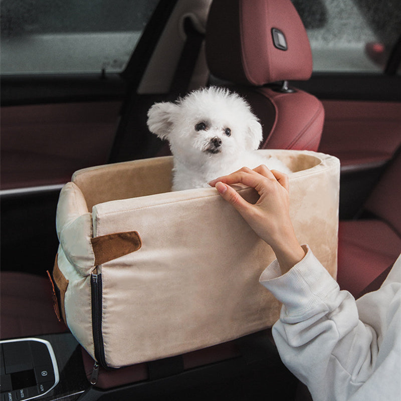 Car Safety Pet Bed & Travel Carrier