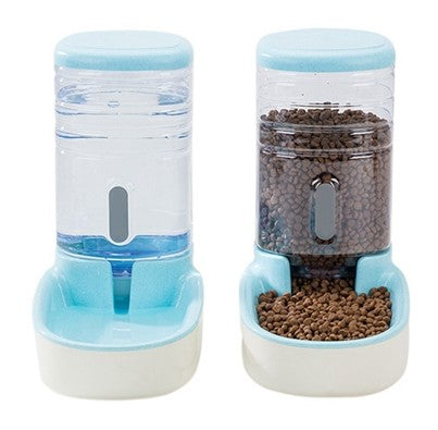 Automatic Pet Feeder & Drinking Fountain