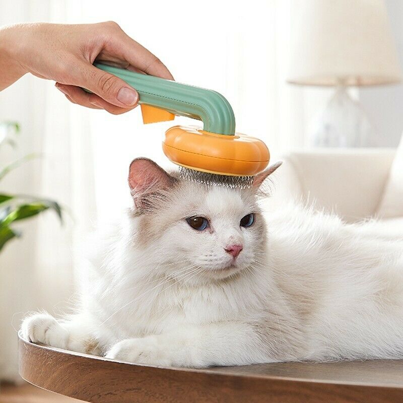 Pet Self-Cleaning Slicker Grooming Brush