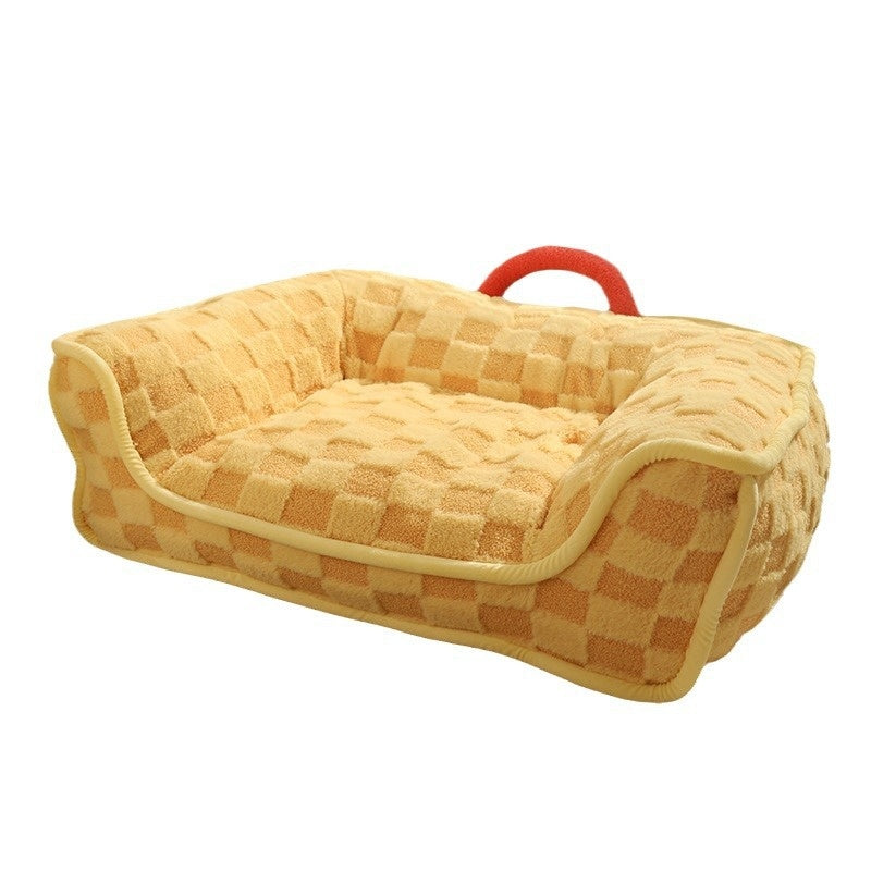 Removable & Washable Winter Cat Bed