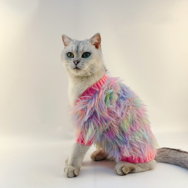Japanese-Korean Style Pet Sweater Cardigan