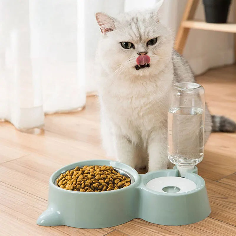 Automatic Pet Food & Water Dispenser
