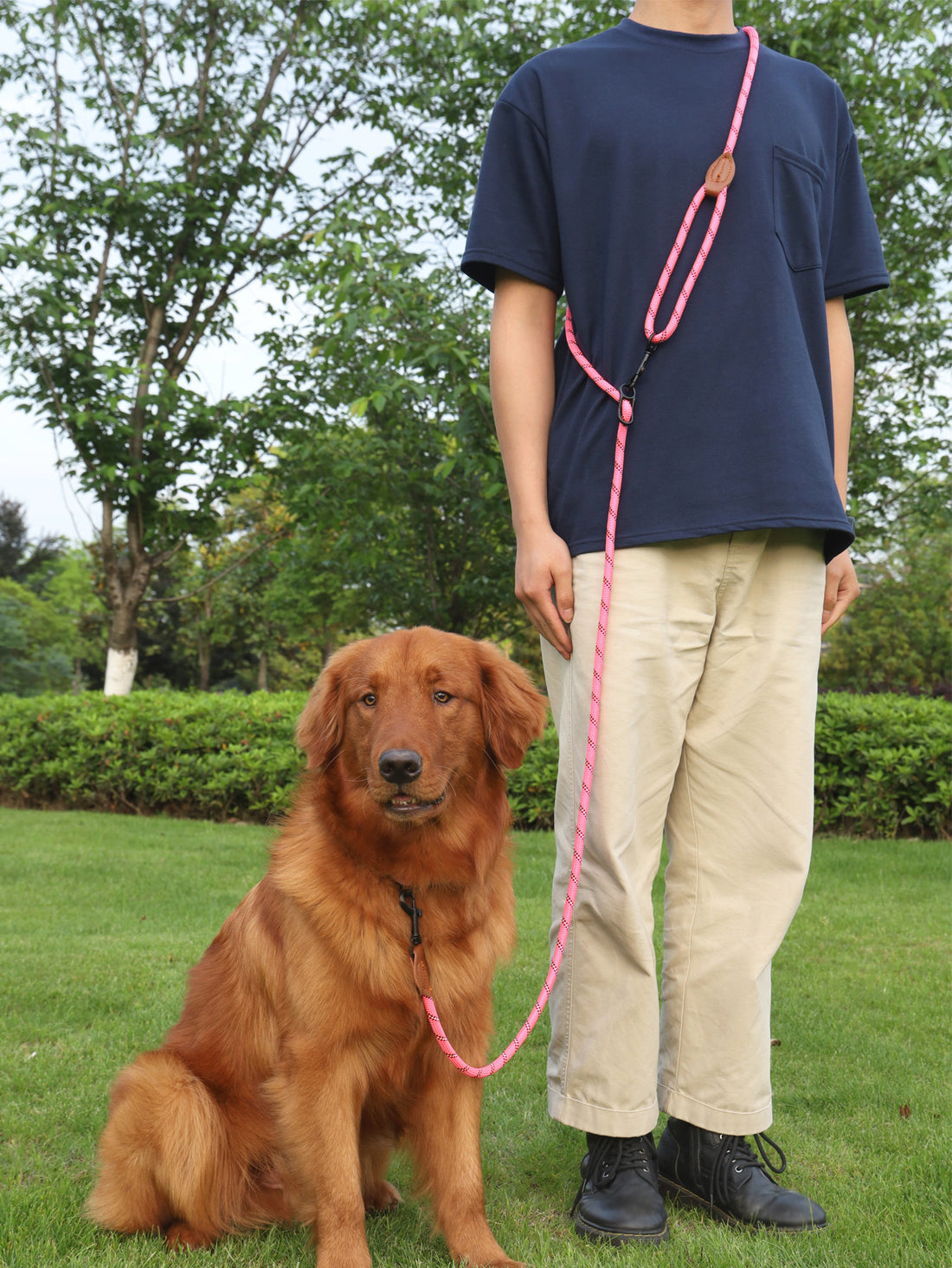 Adjustable Reflective Pet Leash Rope