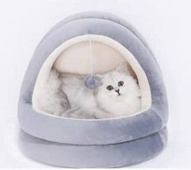 Cozy Cat & Small Dog Indoor Bed