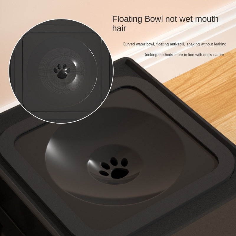 Elevated Double Dog Feeding Bowls