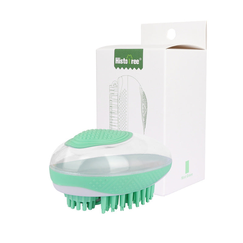 Dog Cat 2-in-1 Silicone Bath Brush