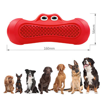 Vocal Rugby Natural Rubber Dog Chew Toy