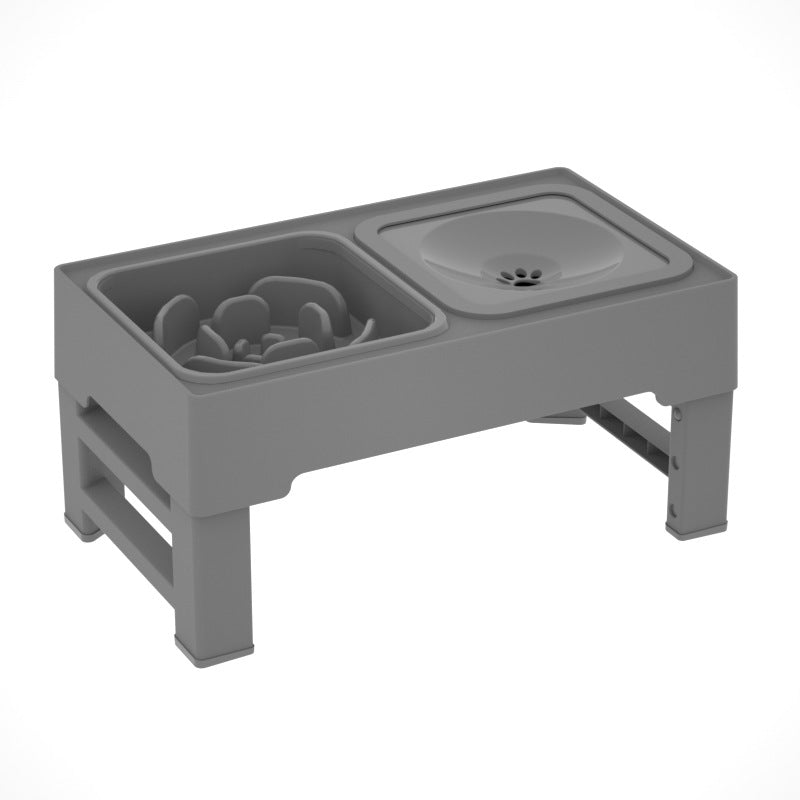 Elevated Double Dog Feeding Bowls