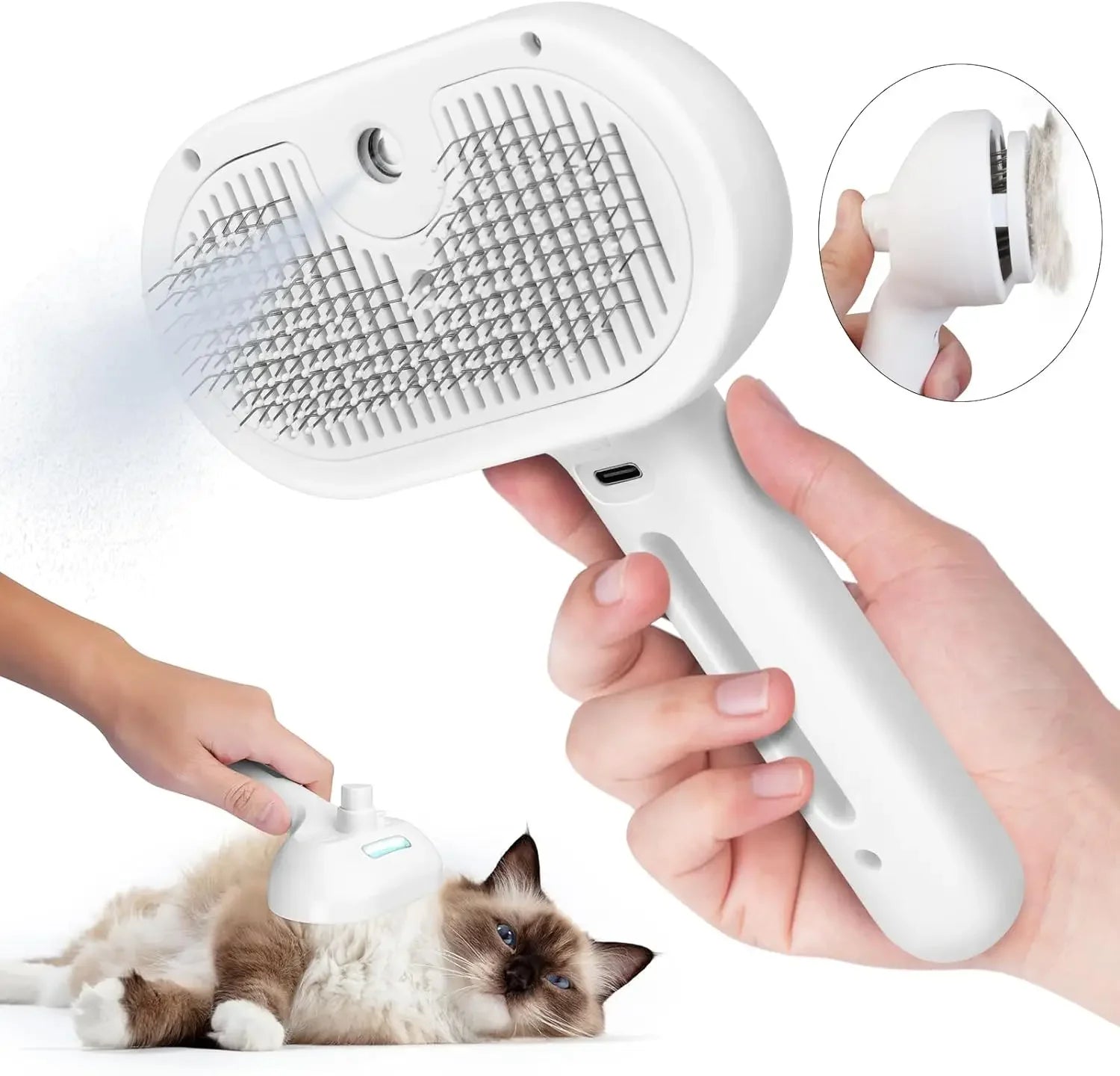 Pet Hair Remover Spray Comb