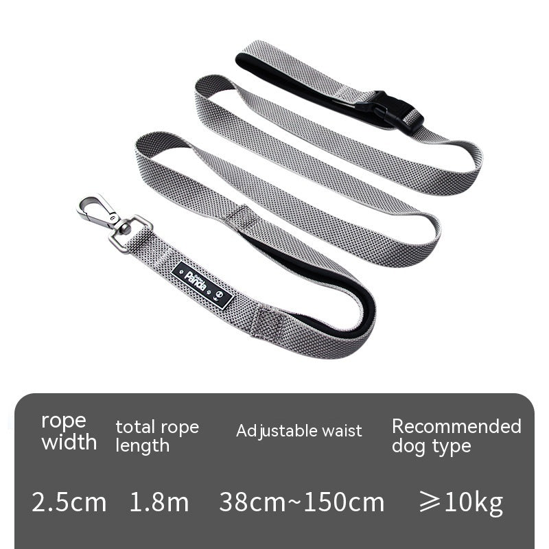 Multi-functional Traction Running Dog Leash