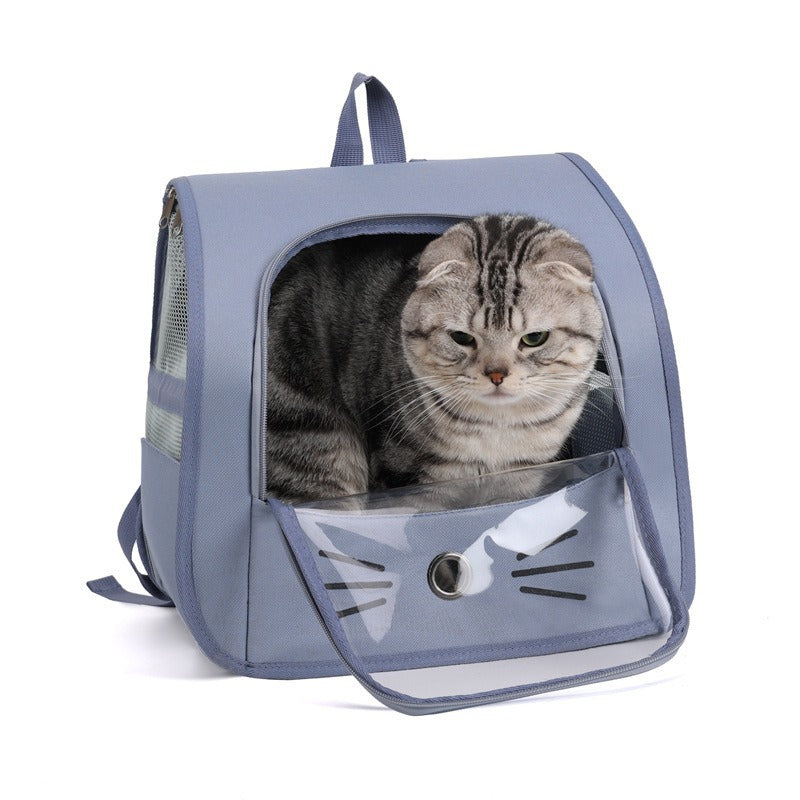 Portable Breathable Cat & Small Dog Carrier