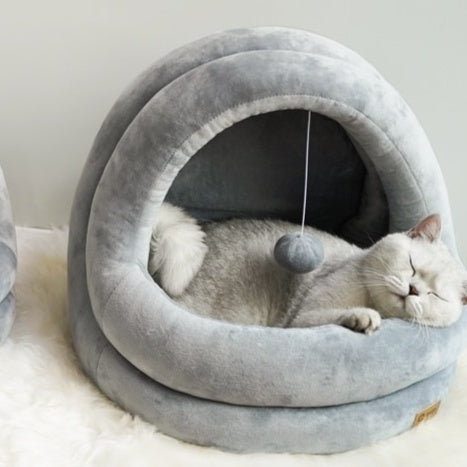 Cozy Cat & Small Dog Indoor Bed