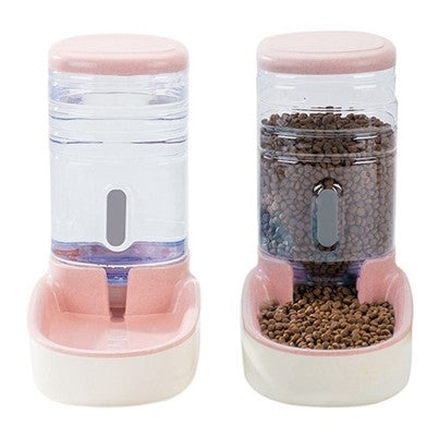 Automatic Pet Feeder & Drinking Fountain