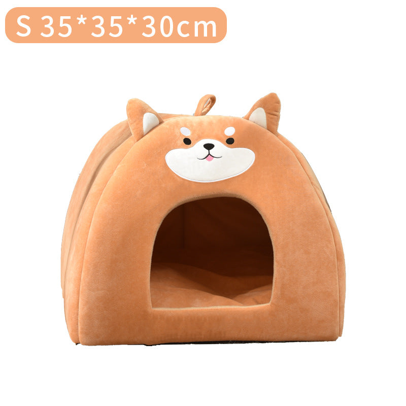 Autumn & Winter Washable Pet Bed