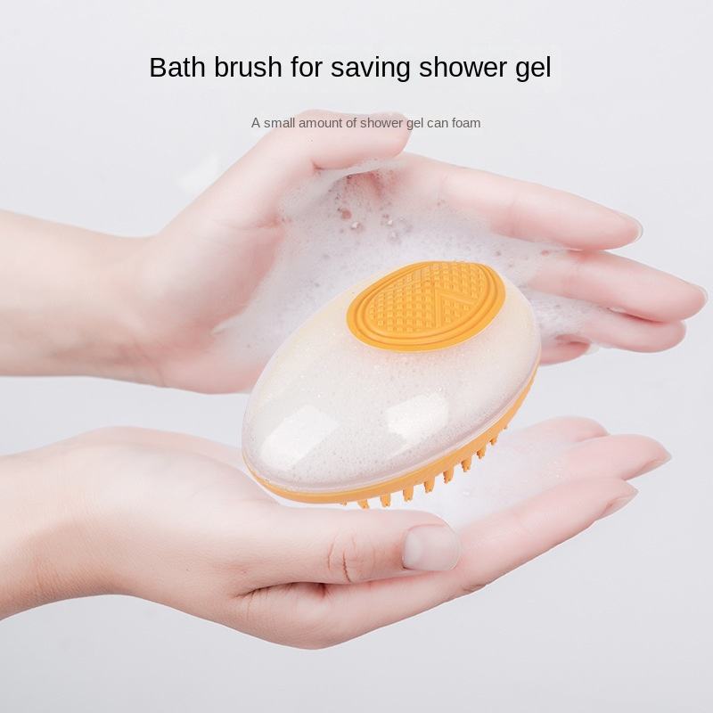 Dog Cat 2-in-1 Silicone Bath Brush