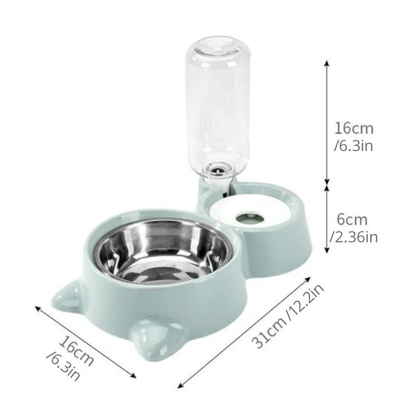 Automatic Pet Food & Water Dispenser
