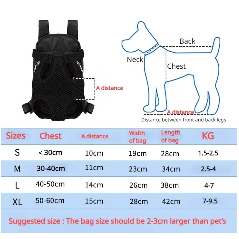 Breathable Portable Dog & Cat Backpack Carrier