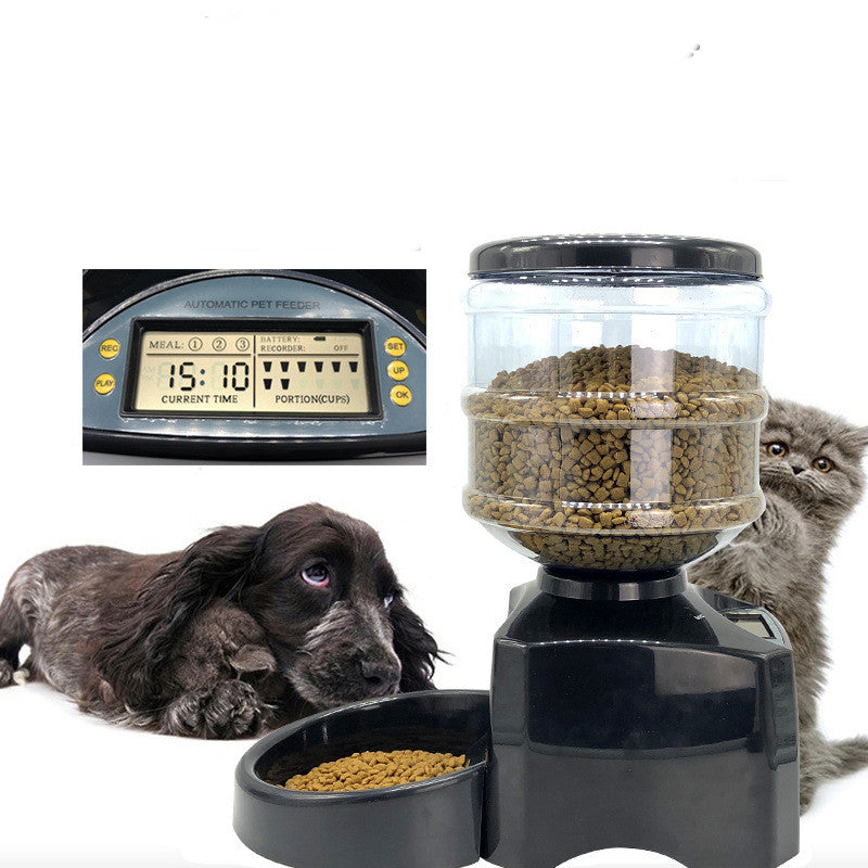 Three-Meal Automatic Pet Feeder
