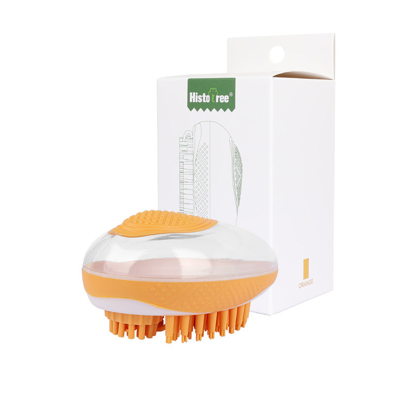 Dog Cat 2-in-1 Silicone Bath Brush