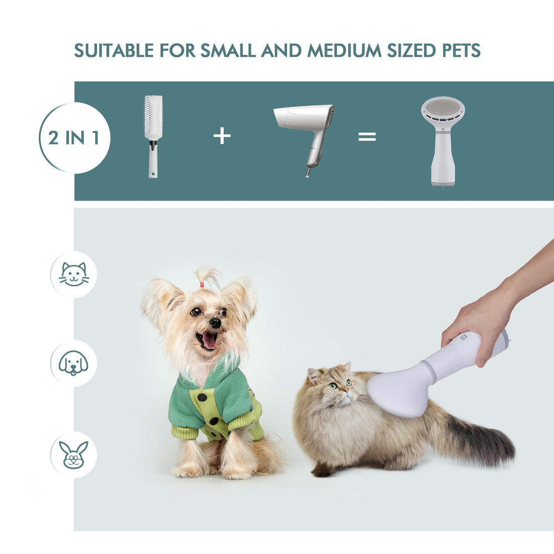 Dadypet Pet Dog Grooming Hair Dryer