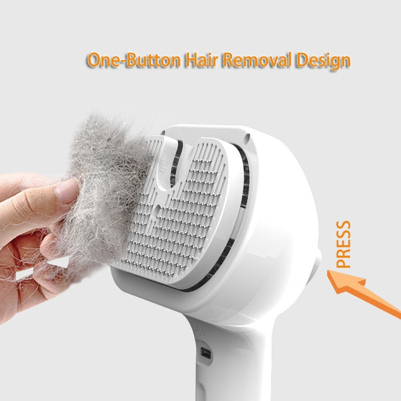 Self-Cleaning Pet Hair Remover Comb