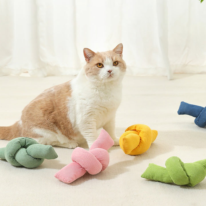 Interactive Knot Chew Rope Dog Toy