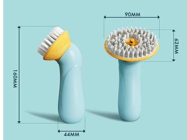 Handheld Pet Bath & Grooming Brush