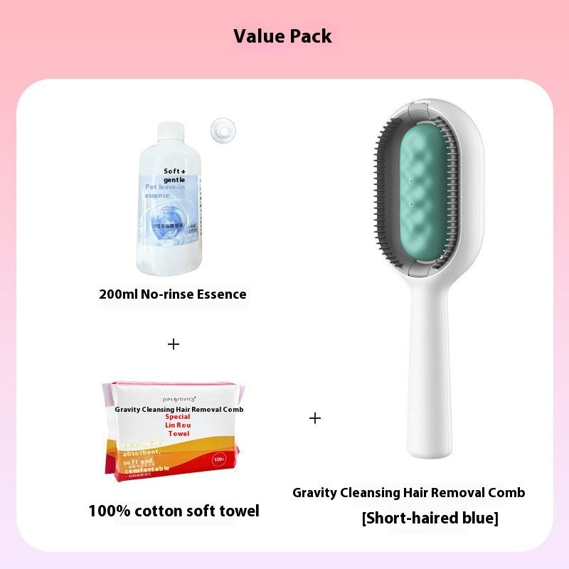 Pet Dematting & Hair Removal Brush