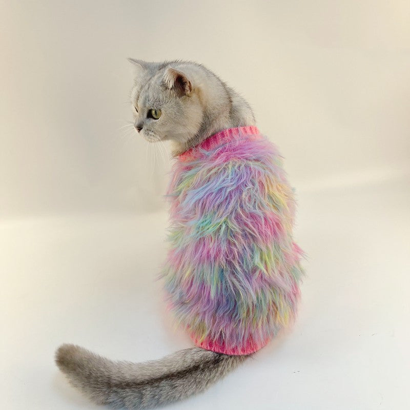 Japanese-Korean Style Pet Sweater Cardigan