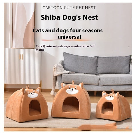Autumn & Winter Washable Pet Bed