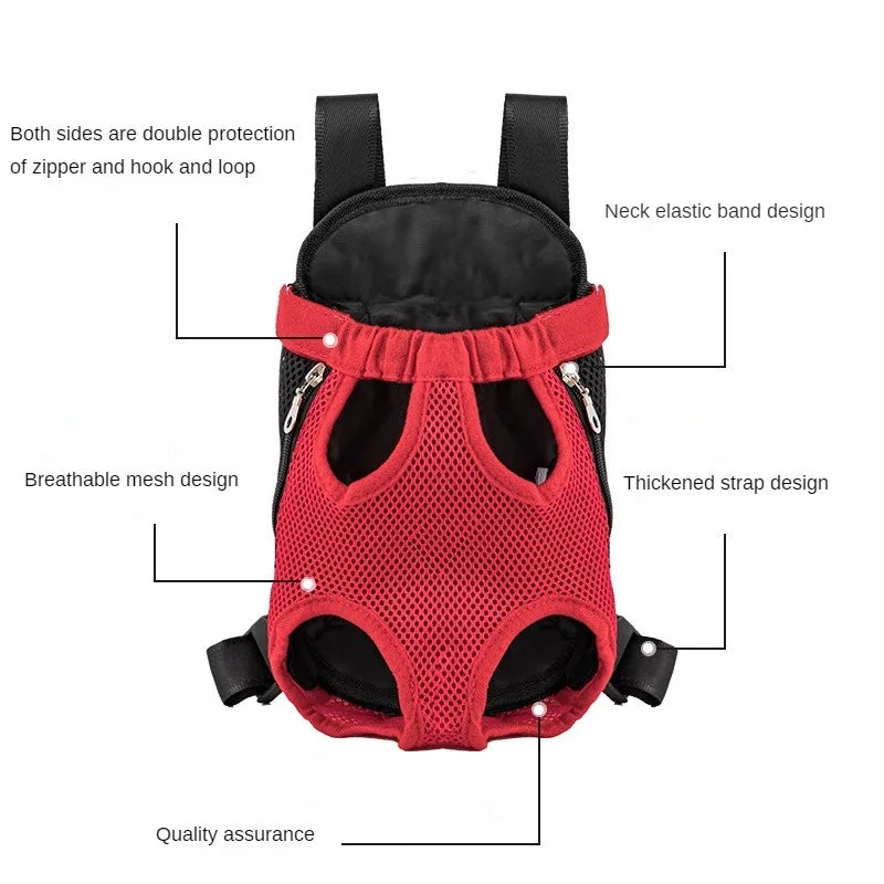 Breathable Portable Dog & Cat Backpack Carrier