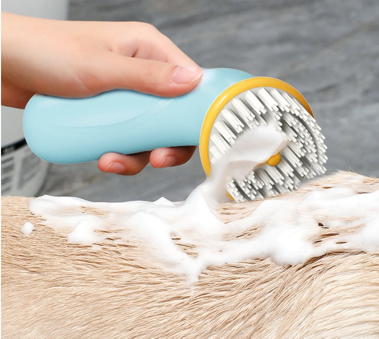 Handheld Pet Bath & Grooming Brush