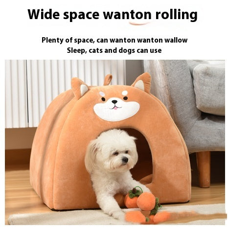 Autumn & Winter Washable Pet Bed