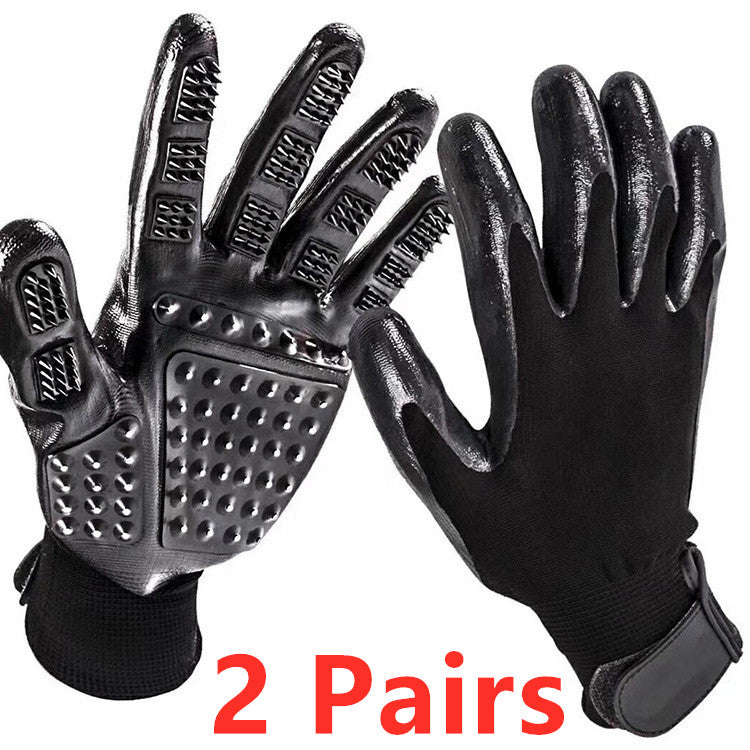 Pet Hair Removal Grooming Glove